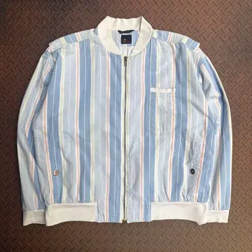 90s LizSport 집업 블루종 스윙탑 페일톤