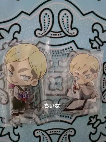 진격의 거인 프리카페 꽃 정월 아크릴 스탠드 엘빈 세트