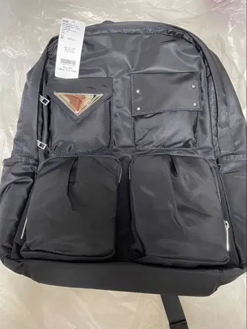 HARE 미사용 플레이트 포켓 디자인 백팩