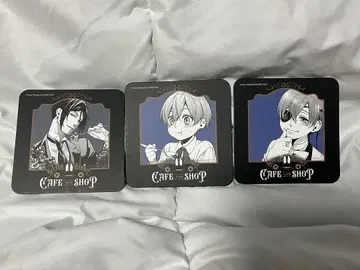 흑집사 코스터 3장 세트