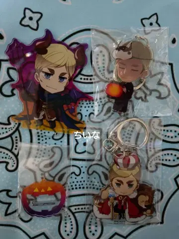 진격의 거인 프리 카페 할로윈 여름 축제 별자리 엘빈 세트