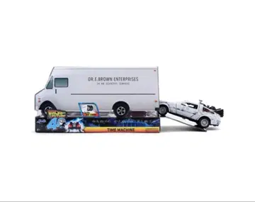 백투더퓨처 1/32 데로리안 위드 트럭 박스