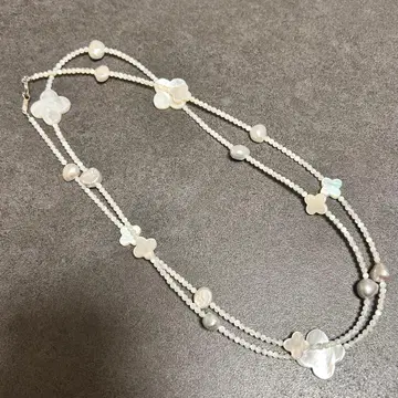 진주 펄 실버 925 목걸이 생전 정리