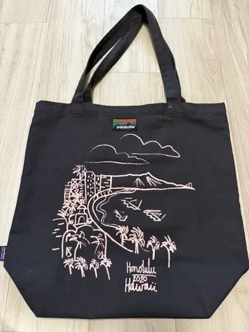 파타고니아 하와이 한정판 완판템 파타로하 토트백 에코백