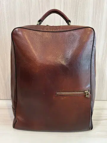 MOTHERHOUSE 앤티크 스퀘어 백팩 보통 사이즈