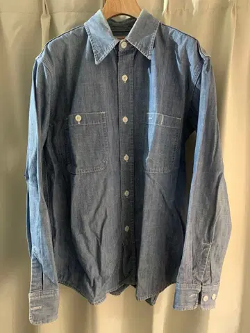 SUGAR CANE 샴브레이 셔츠 M