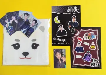 NEXZ OneBite 에코백 & 스티커 트레이딩 카드 & 씰 하루