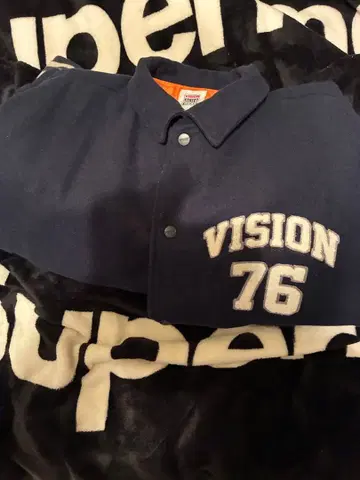 VISION 76 네이비 블루종