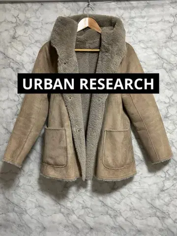 어반 리서치 리버서블 페이크 무스탕 코트 URBAN RESEARCH