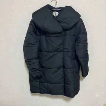 [새상품급] AZUL By moussy 블랙 다운 자켓