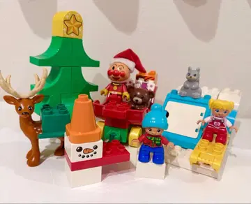 레고 듀플로 블록 산타와 눈놀이