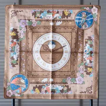 귀를 기울이면 대형 손수건 옛날 시계