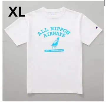 ANA Champion 777 디자인 T셔츠 XL 화이트 미사용 새상품