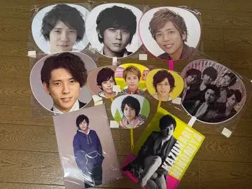 아라시 니노미야 카즈나리 부채 굿즈 세트