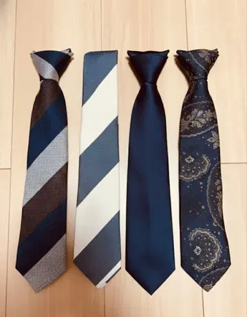 [ 루이지 보렐리 x FRANKLIN MILLS ] 고급 넥타이 4세트