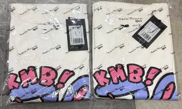 KMB T셔츠 2장 사이즈 2 화이트