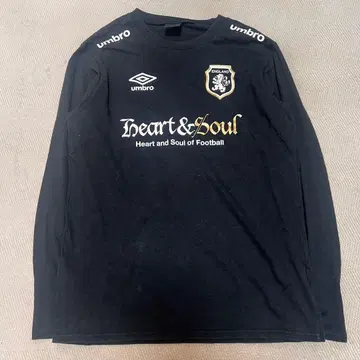 Y2K 잉글랜드 대표 UMBRO 엄브로 축구 롱티 로고 L