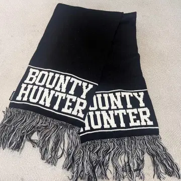 BOUNTY HUNTER 바운티 헌터 머플러 빅 로고 블랙