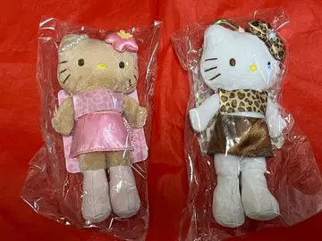 [ 2개 세트 ] 갸루 키티 발길이 봉제 인형 키링