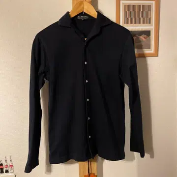 바니 뉴욕 네이비 긴팔 셔츠 S 니트지