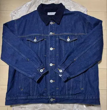 뱅퀴시 데님 보아 자켓