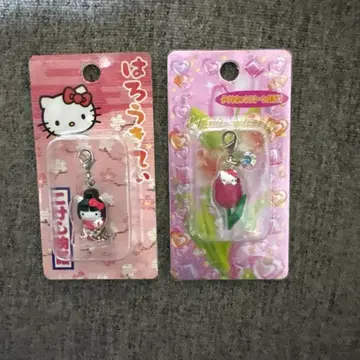 헬로키티 / 지퍼 마스코트 / 2개 세트