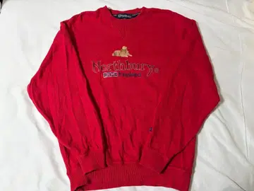 Northbury 빨간색 맨투맨