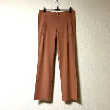 새상품 manics 여성용 핑크 슬림핏 팬츠 투 턱