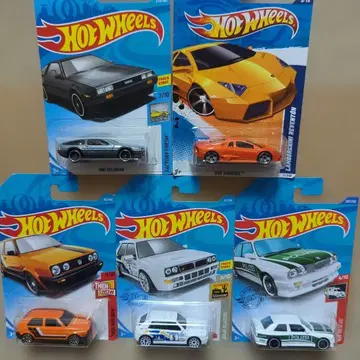 핫휠 5대 세트 미니카 T