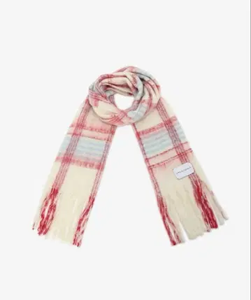 To b. by agnes b. 체크 머플러