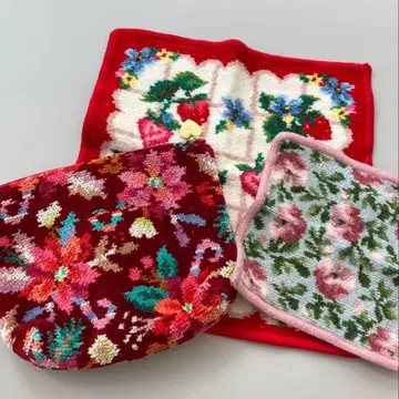 페이러 손수건 파우치 세트