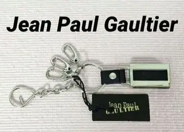 [ 미사용 새상품 ] Jean Paul Gaultier 가죽&메탈 키링