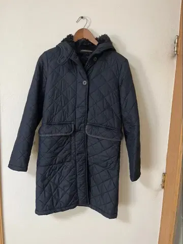 매킨토시 퀼팅 코트 사이즈 34 5호~7호