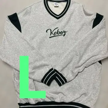 당일 발송! Keboz V넥 트레이닝복 L 그레이