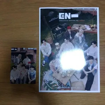 ENHYPEN MAGAZINE 2025년 포토 카드 포함