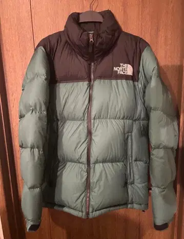 THE NORTH FACE 눕시 다운 자켓 M 사이즈 그린
