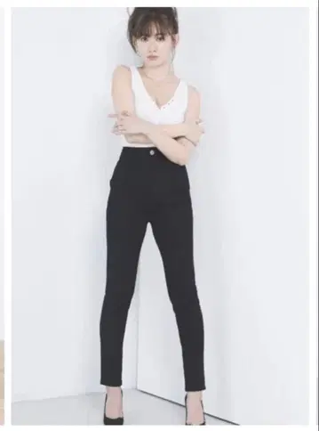 Herlipto 데님 Paris High Rise Jeans