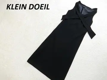 컨디션 최상 KLEIN DOEIL 포멀 원피스 블랙 38