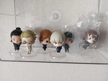 주술회전 캡슐 피규어 컬렉션 6체 세트