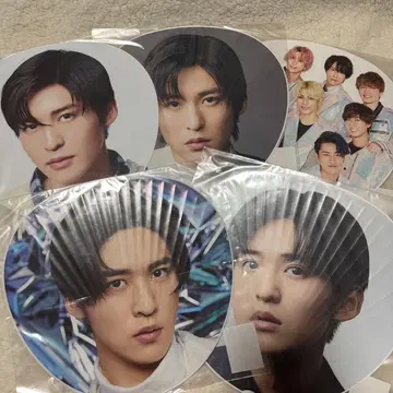 Snow Man 메구로 렌 공식 부채