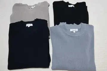 글로벌 워크 안티필링 와플 니트 4색 세트!