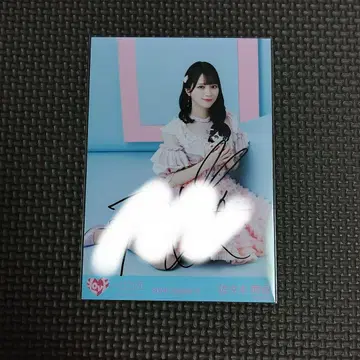 사사키 마이카 모리 판타지 콜라보 친필 브로마이드