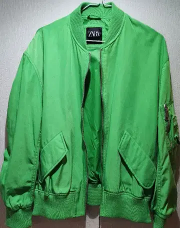 레어 ZARA 남성용 블루종 M 사이즈