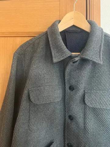 INHERIT DAYLINE 스트라이프 자켓 그레이