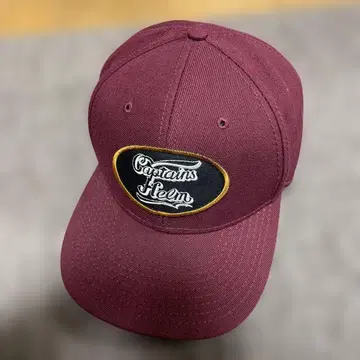 CAPTAINS HELM 버건디 캡