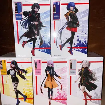 카미츠바키시 건설 중 라우완 한정판 피규어 전 5종 세트