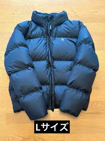 Calvin Klein 다운 자켓 L 블랙