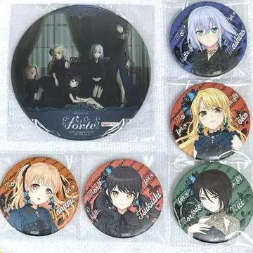 뱅드림 Morfonica 캔뱃지 forte (6점 일괄)