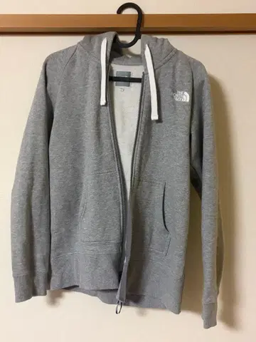 더 노스페이스 그레이 풀 집업 후드티