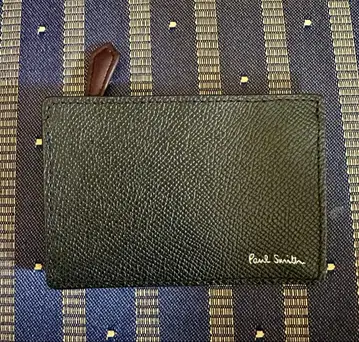 Paul Smith 카드 지갑 동전 지갑 블랙 (사이드가 블루)
